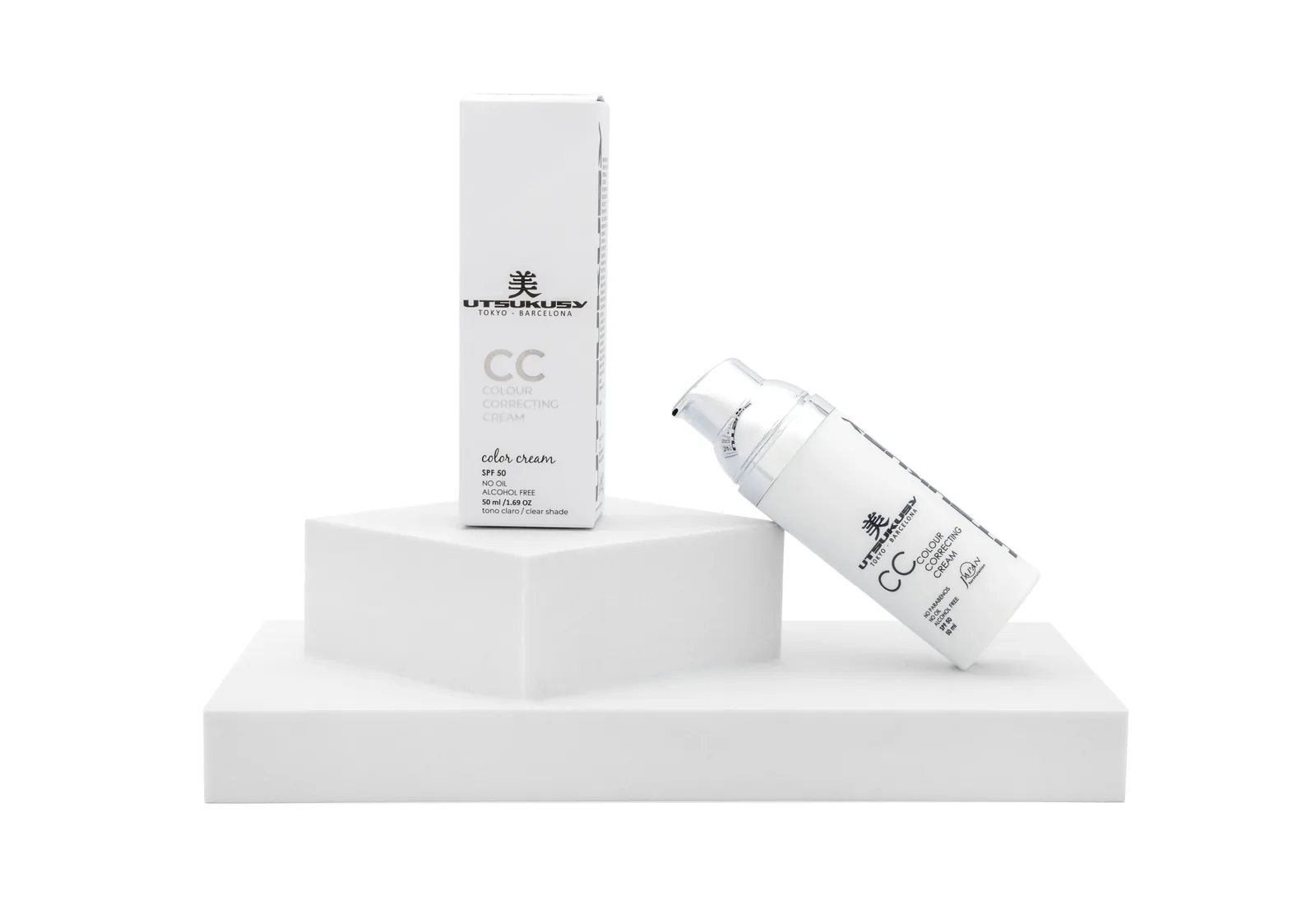 CC Colour Correcting Cream de Utsukusy, crema con color SPF 50