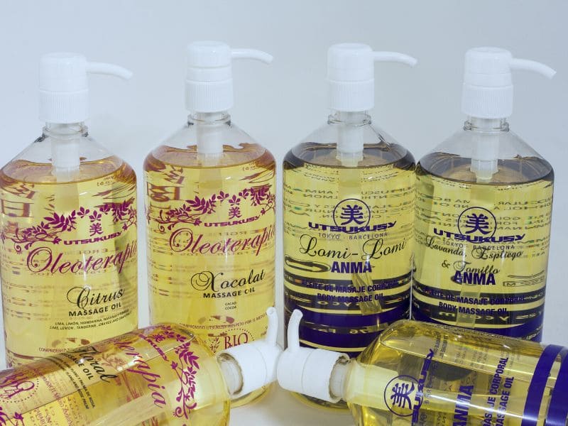 Aceite de masaje muscular | Aceite Masaje Hawaiano Lomi Lomi | Aceite de Lavanda | Aceite de Chocolate | Aceite Floral | Aceite Cítrico