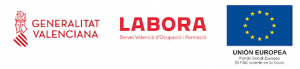 LABORA, Servicio Valenciano de Empleo y Formación, y Fondo Social Europeo