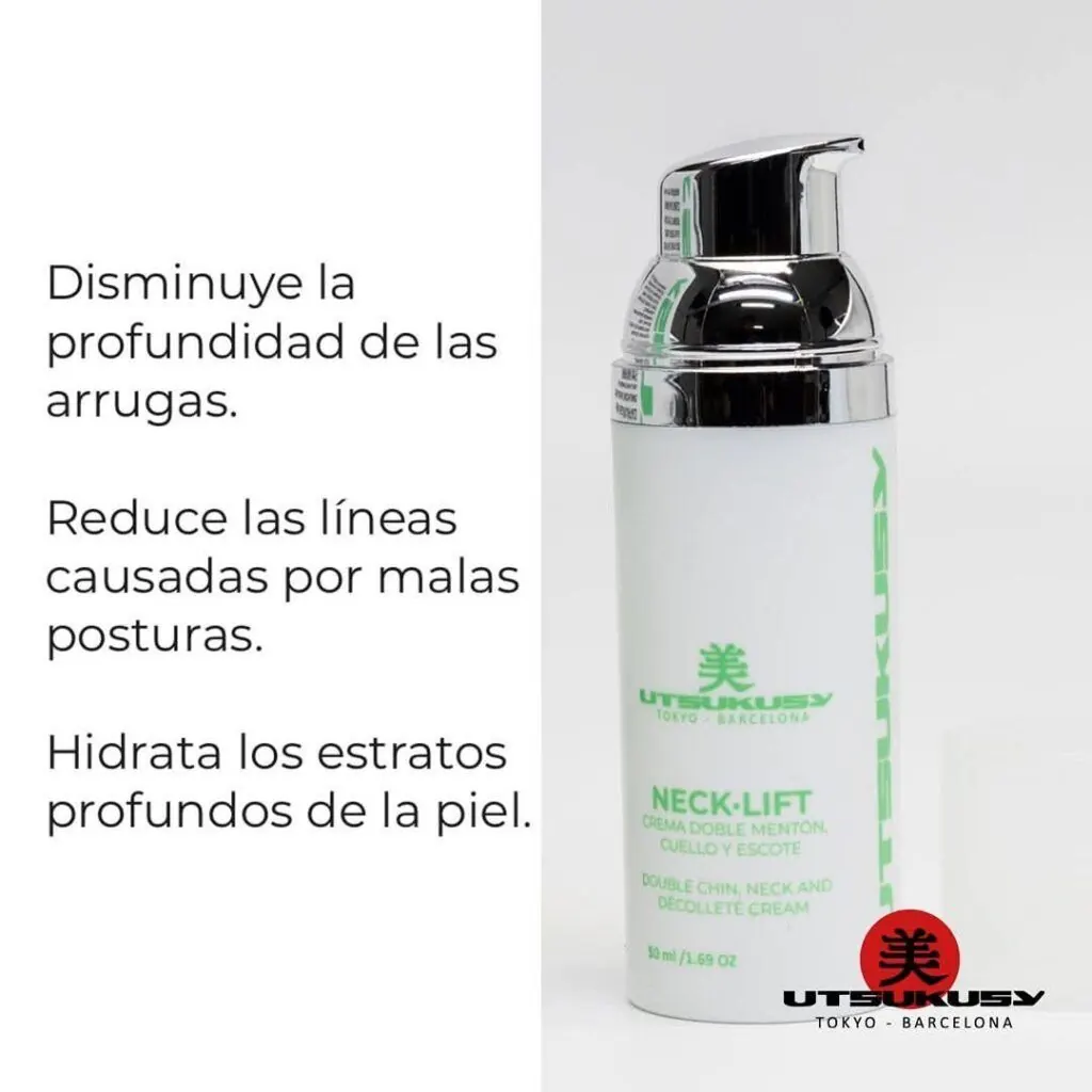 Expositor profesional crema Neck Lift