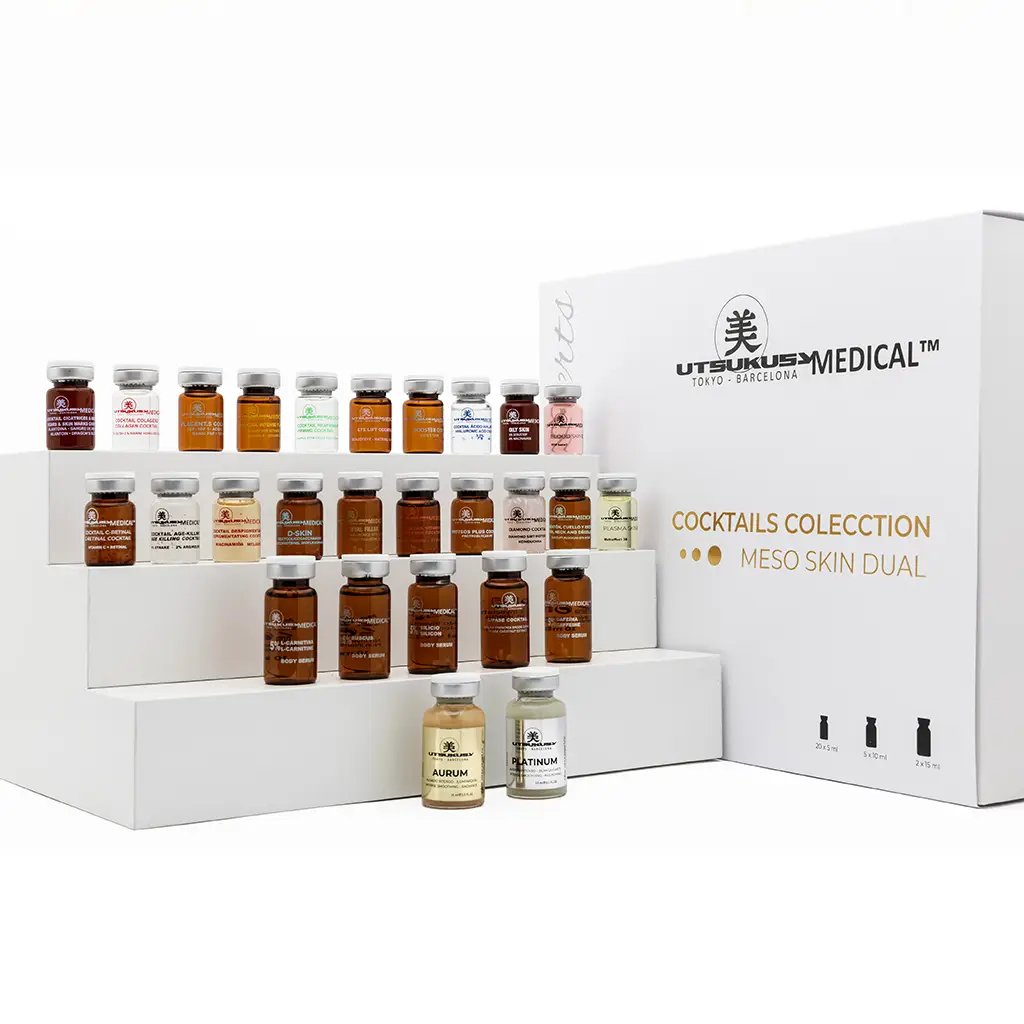 Colección de cócteles profesionales Utsukusy Medical para Meso Skin Dual