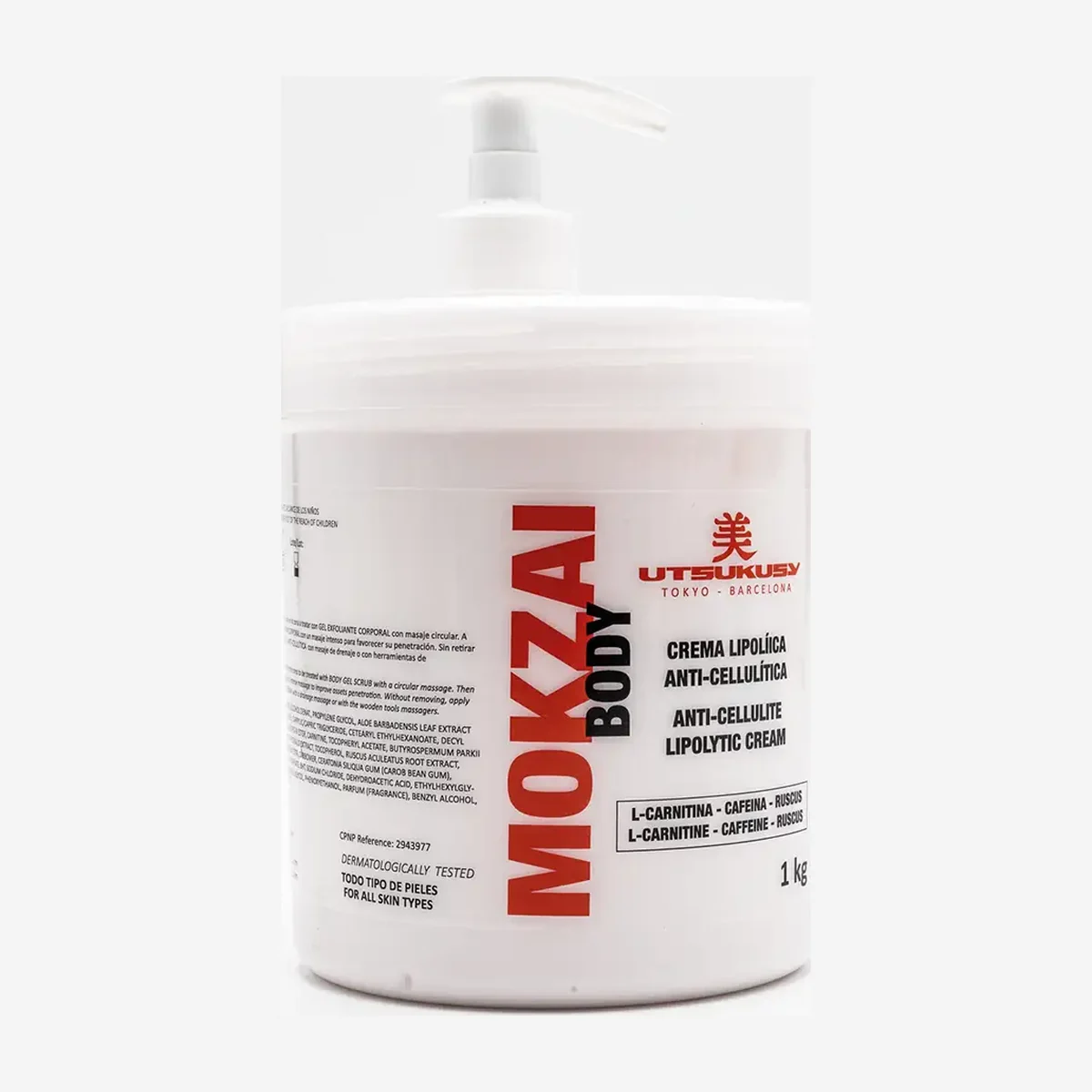 CREMA LIPOLÍTICA-ANTICELULÍTICA MOKZAI